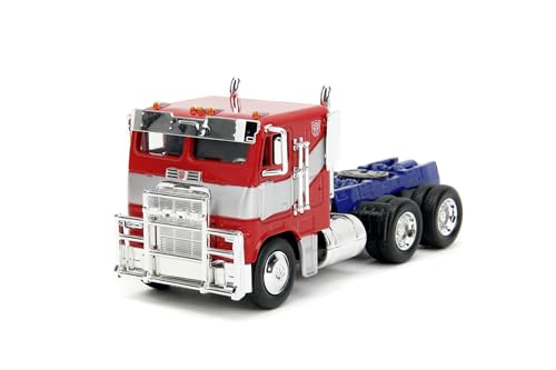 Jada Toys Transformers T7 Optimus Prime Truck 1:32, Rot von Jada Toys