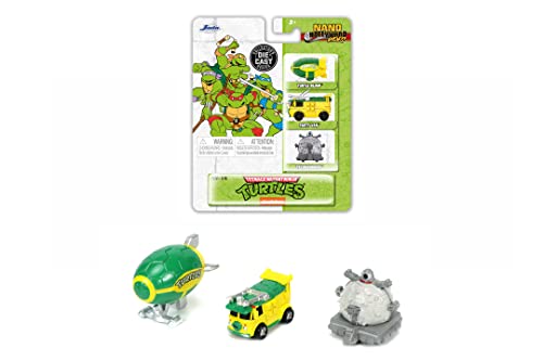 Jada Turtles 3 Pack Nano Cars, Ninja Turtles Spielzeug von Jada Toys