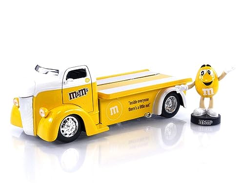 Jada Toys – for COE Flatbed Truck with M & M's Yellow Figur – 1947-1/24 von Jada Toys