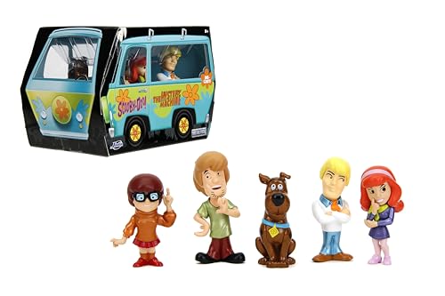 Jada Toys Scooby-Doo! 6,3 cm 5er-Pack Wave 1 Die-Cast Figuren, Spielzeug für Kinder und Erwachsene von Jada Toys