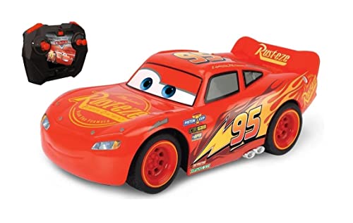 Smoby Toys Majorette – Pixar – Cars 3 – Auto mit Fernbedienung Flash McQueen – 17 cm – Turbo-Funktion – 203081005 von Jada Toys