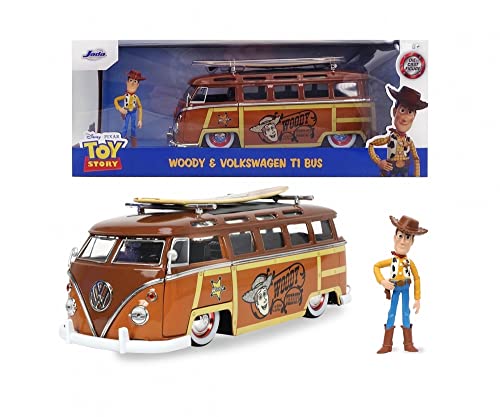 Jada Toys Woody Van with Figure, 1:24, Mehrfarbig von Jada Toys