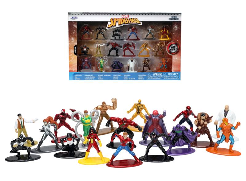 Jada Marvel Spider-Man Multipack Nanofiguren Wave 8 von Jada