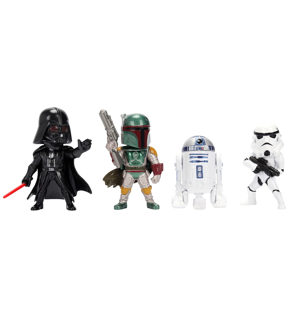 Jada Star Wars Spielfiguren - 6,5 cm - 4er-Pack - Jada - One Size - Spielzeugfiguren Jada Star Wars Spielfiguren - 6,5 cm - 4er-Pack - Jada - One Size - Spielzeugfiguren von Jada