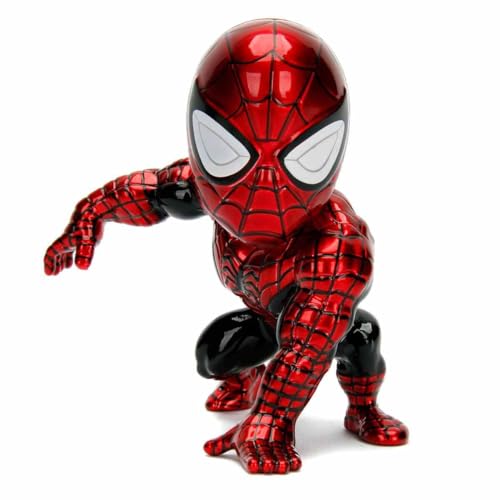 Jada Toys Marvel Superior Spider-Man Figur aus Druckguss, 10 cm, rot/blau metallic von Jada Toys