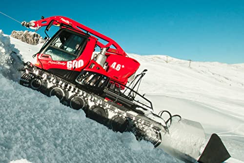 Jagerndorfer PISTENBULLY Level RED 360° DRAAIBAAR 1:43 von Jaegerndorfer