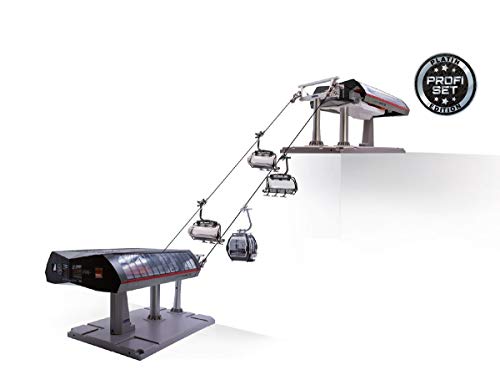 Jaegerndorfer JaegerndorferJC84494 Bubble Elektrische Seilbahn LangeWand Profiset, Maßstab 1:32, merhfarbig von Jaegerndorfer