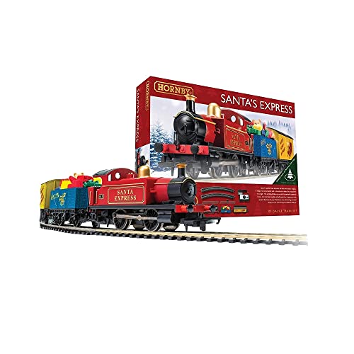 MY VILLAGE Weihnachtszug Set Lima Santa Express Europa mit Motor 43,2x33x10,2 von Hornby