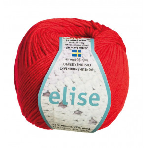 Järbo Elise Garn Unicolor 69206 Rot von Järbo