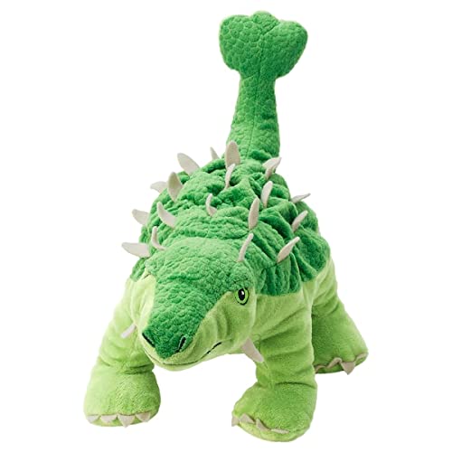 Jättelik IKEA Dino-Plüschtier kuschelig weiche Dino T-Rex Velociraptor Triceratops Brontosaurus Stegosaurus (Small, Ankylosaurus) von Jättelik