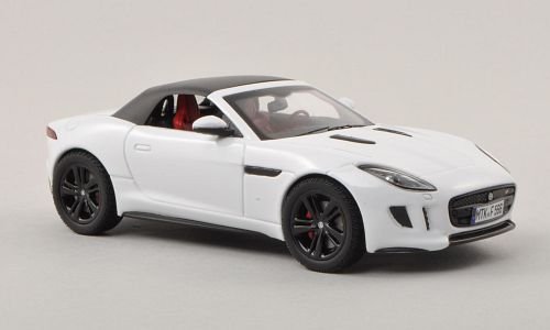 Jaguar F-Type V8 S, weiss , 2013, Modellauto, Fertigmodell, Premium X 1:43 von JAGUAR