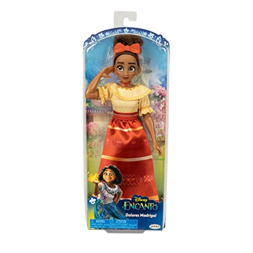 Disney Encanto – JK226151 – Puppe mit Gelenken, 27 cm – Figur Dolores von Jakks Pacific
