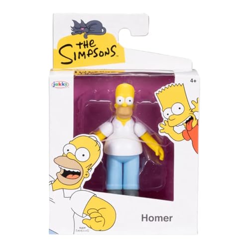 JAKKS Pacific The Simpsons Wave 1 Homer 6,3 cm Minifigur von Jakks Pacific