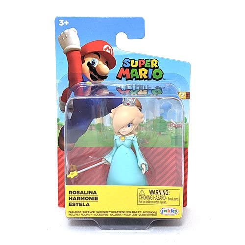 Jakks Pacific World of Nintendo - Super Mario 41142 - Actionfigur, 6,3 cm, Rosalina Harmony von Jakks Pacific