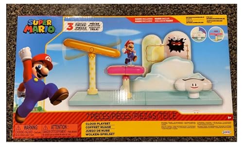 Playset Nube Deluxe Super Mario Bros von Jakks Pacific