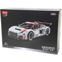 RASTAR Audi R8 LMS GT3 1:8 weiß, 3314 Teile von Jamara e.K.