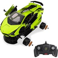 JAMARA 403129 1:18 Lamborghini Sián FKP 37 grün 2,4GHz Bausatz von Jamara