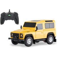 JAMARA 403133 Land Rover Defender 1:24 gelb 2,4GHz von Jamara