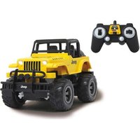 JAMARA 405124 1:18 Jeep Wrangler Rubicon gelb 2,4GHz von Jamara