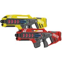 JAMARA 410083 Impulse Laser Gun Rifle Set gelb-rot von Jamara