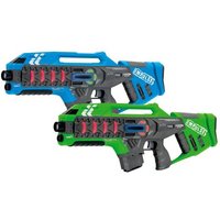 JAMARA 410084 Impulse Laser Gun Rifle Set blau-grün von Jamara