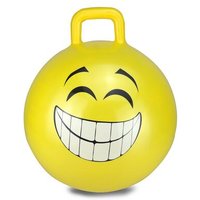 JAMARA 460457 Hüpfball Smile gelb 450mm von Jamara