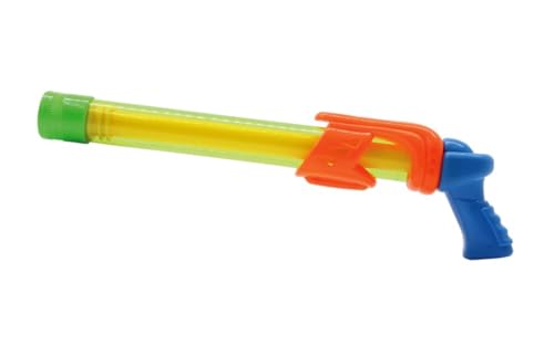 JAMARA 460313 - Mc Fizz Fizzy Balls - 2 in 1 Wasserpistole mit Softbällen, Wasser spritzen oder Bälle schießen, Pumpsystem, leicht zu bedienen, Spritzreichweite ca. 7 m - Ballreichweite ca. 9 m, grün von JAMARA