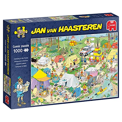 Jan Van Haasteren, Camping Im Wald, Puzzle 1000 Teile Erwachsene von Jan van Haasteren