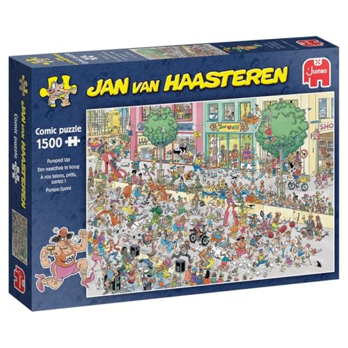 Jan van Haasteren, EIN Pfennigabsatz zu hoch, 1500 Teile Puzzle, Puzzle Erwachsene, JVH Puzzle Jan van Haasteren, EIN Pfennigabsatz zu hoch, 1500 Teile Puzzle, Puzzle Erwachsene, JVH Puzzle von Jan van Haasteren