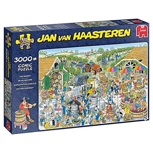 Jan van Haasteren Auf dem Weingut - Puzzle 3000 Teile von Jan van Haasteren