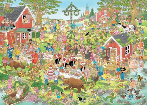 Jan van Haasteren - Mittsommerfest - 1000 Teile Jan van Haasteren - Mittsommerfest - 1000 Teile von Jan van Haasteren