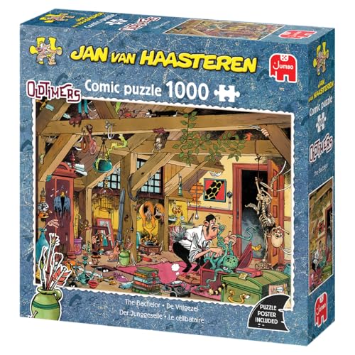 Jan van Haasteren - Oldtimer - Der Junggeselle - 1000 Teile Puzzle - Puzzle für Erwachsene Jan van Haasteren - Oldtimer - Der Junggeselle - 1000 Teile Puzzle - Puzzle für Erwachsene von Jan van Haasteren