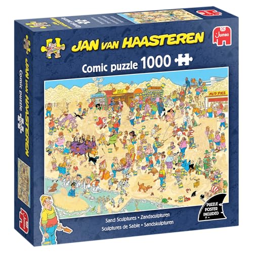 Jan van Haasteren - Sandskulpturen - 1000 Teile Puzzle - Puzzle für Erwachsene Jan van Haasteren - Sandskulpturen - 1000 Teile Puzzle - Puzzle für Erwachsene von Jan van Haasteren