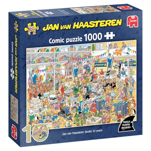 Jan van Haasteren - Studio 10 Jahre - 1000 Teile -Puzzle für Erwachsene Jan van Haasteren - Studio 10 Jahre - 1000 Teile -Puzzle für Erwachsene von Jan van Haasteren