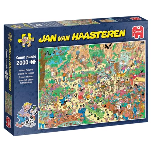 Jan van Haasteren - Traumhaft schöne Schmetterlinge, 2000 Puzzleteile, ab 12 Jahren Jan van Haasteren - Traumhaft schöne Schmetterlinge, 2000 Puzzleteile, ab 12 Jahren von Jan van Haasteren