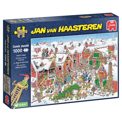 Jan Van Haasteren, Das Dorf des Weihnachtsmanns, Puzzle 1000 Teile Erwachsene von Jan van Haasteren