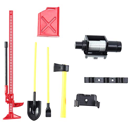 Janasiba 1 Satz GepäCk TräGer Winde Schaufel Kraftstoff Tank Axt Dekoration für Rc Modell Autos Teile Simulation Klettern Auto Scx10 D90 Janasiba 1 Satz GepäCk TräGer Winde Schaufel Kraftstoff Tank Axt Dekoration für Rc Modell Autos Teile Simulation Klettern Auto Scx10 D90 von Janasiba