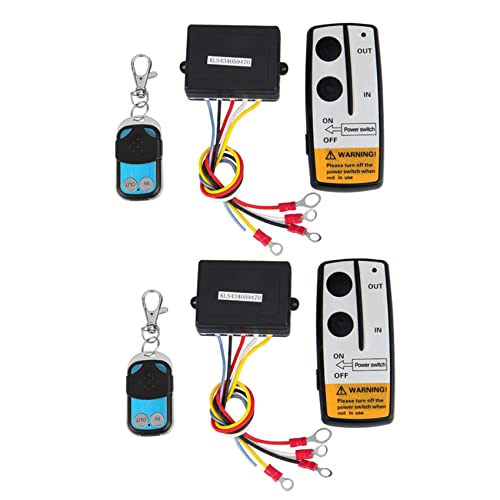 Janasiba 2X 12V 12Volt 50Ft Winde Funkfernbedienung für Truck ATV Warn Ramsey von Janasiba