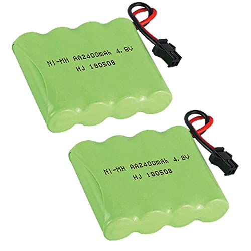 Janasiba 2X 4,8 V 2400 MAh NI- Gruppe RC Toy Electrisch Beleuchtung AA 4,8 V 2400- für RC Toys von Janasiba