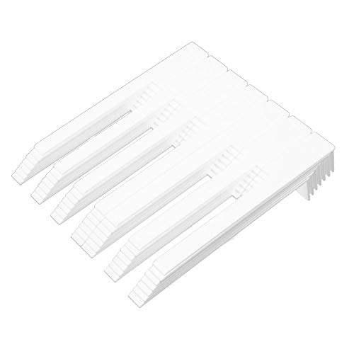 Janasiba 52 PCS/Klavierzubehör Weiße Klaviertastatur Reparaturteile (5,2 Mm) von Janasiba