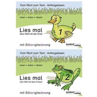 Lies mal - Die Hefte Band 1 und Band 2 im Paket (Ente und Frosch) von Jandorfverlag KG