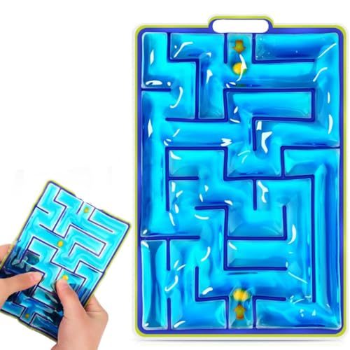 JaneYi 2 Stück Sensorik Spielzeug Labyrinth Gelgefüllte Sensorik Squeeze Toys von JaneYi