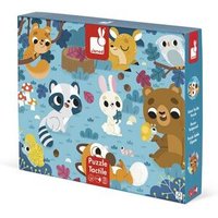 JANOD J02685 Haptik-Puzzle 20 Teile Waldtiere von Janod