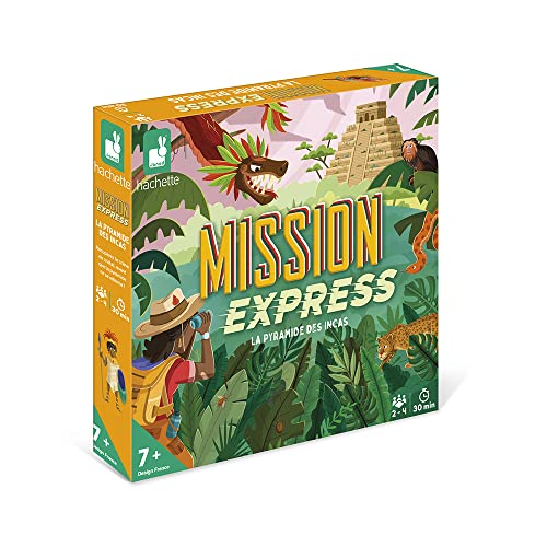 Janod J02466 Party Batman Mission Express Chez Les Inkas, weiß, Einheitsgröße von Janod