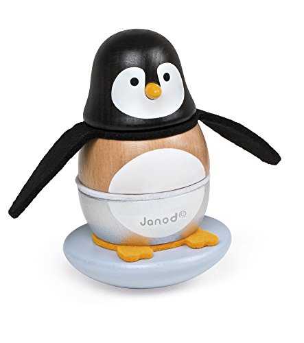 Janod J08127 Wooden Stacking and Rocking Pigoo von Janod