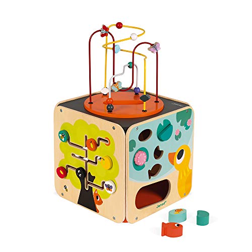 Multi-Activity Looping Toy, 32,5 x 33,2 x 50,3 von Janod