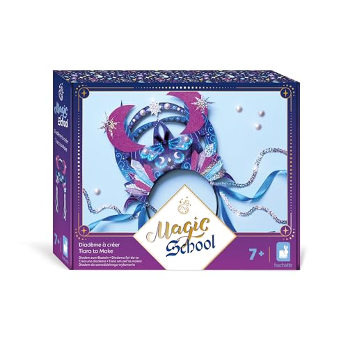 Janod J09138 Magic School-Diadem Basteln Kreativset-Schmuckherstellung-Kostümzubehör für Kinder-Kinderspiel ab 3 Jahre-J09138, Multicolor von Janod