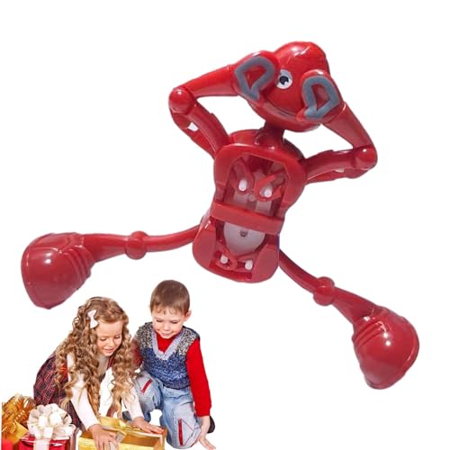 Frühlings-Aufzieh-Tanzroboter-Spielzeug – Roboter-Spinner-Fingerspitzenspielzeug | Tragbares Spring Windup Dancing Walking Wriggle Robot Spielzeug für Mädchen Kinder von Janurium