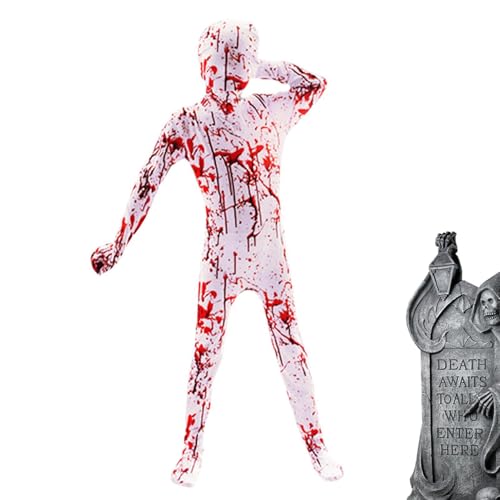 Janurium Gruselige Kinderkostüme,Halloween-Kostüme für Kinder - Atmungsaktives Horror-Dress-Up | Mehrzweck-elastischer Kinderoverall, festliches Kostüm für Cosplay von Janurium