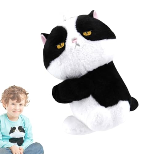 Janurium Stuffed Animal Cat - Cat Plush Cute Stuffed Animals Cat | Plush Cat Pendant Cat Decorations Cat Plush Clip for Kids Birthday Curtains Backpacks Women von Janurium